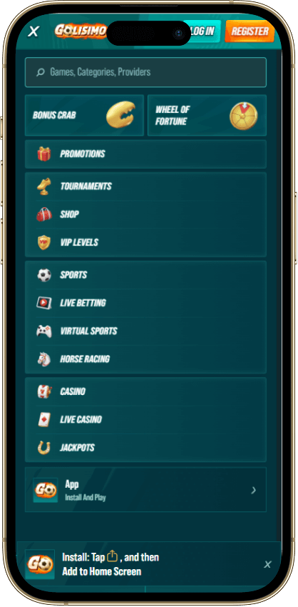 Golisimo Casino Mobile